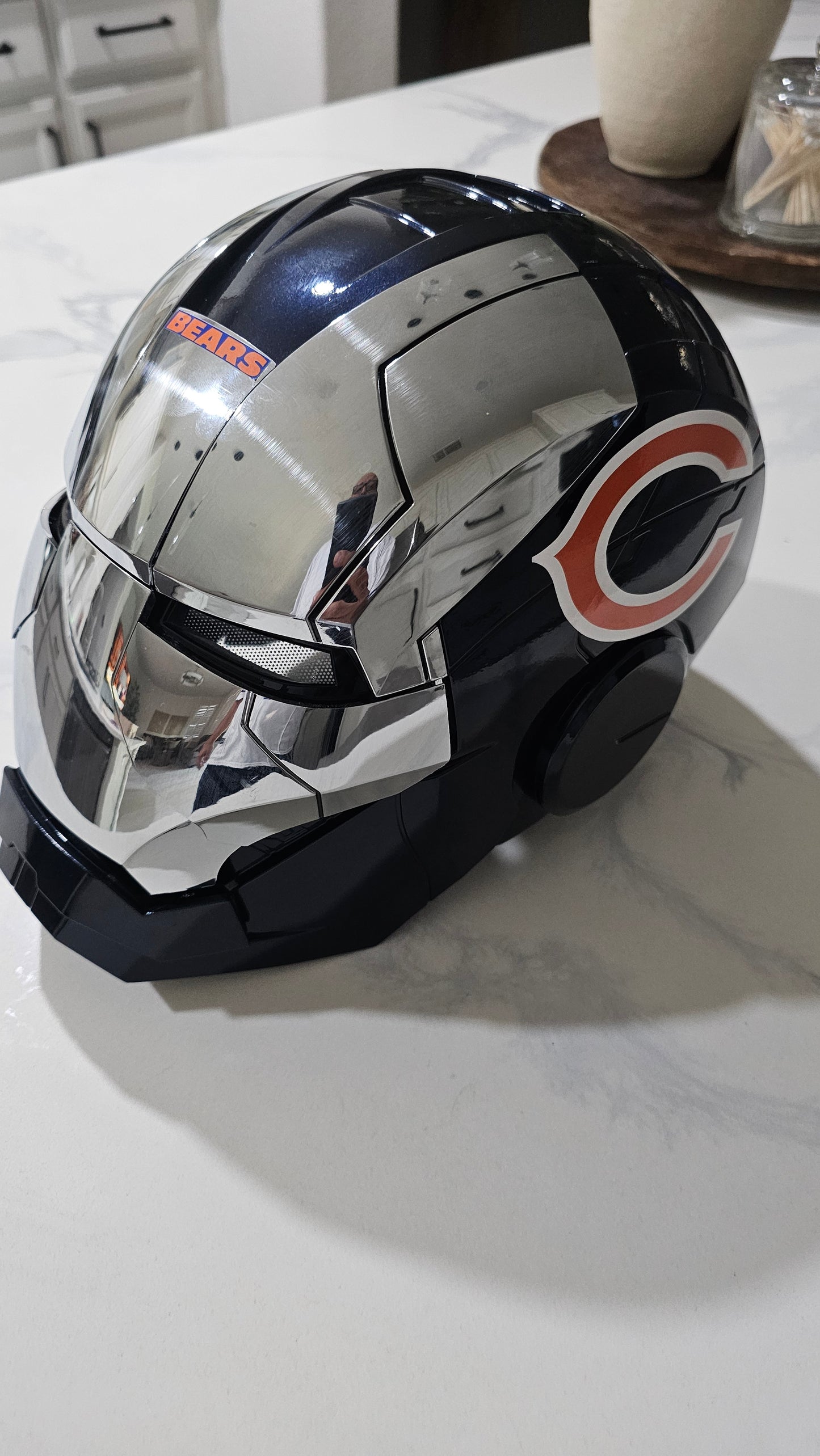 Mask football Chicago