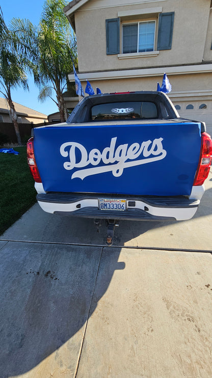 DODGERS TAILGATE COVER