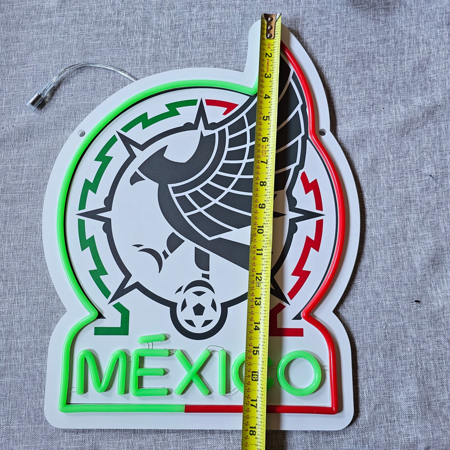 Mexico National team Led Logo wall and chain