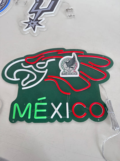 Mexico National team led Eagle w/mexico letters