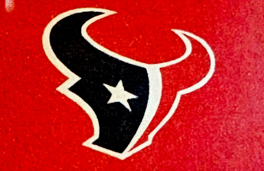 Texans  flag 8 X 12