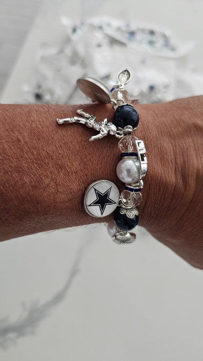 Cowboys charm bracelet
