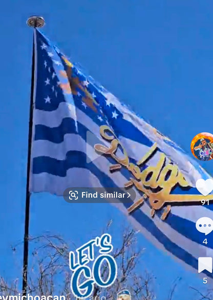 Dodgers flag 8ft × 12ft biggest dodger flag