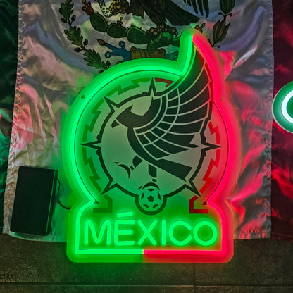 Mexico National team Led Logo wall and chain