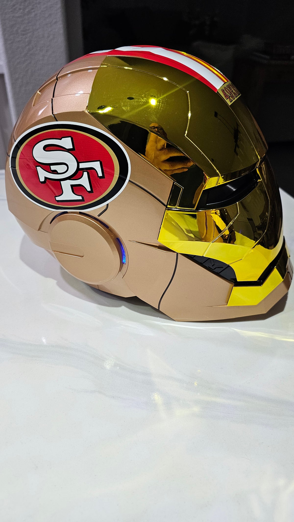 Mask football San Francisco