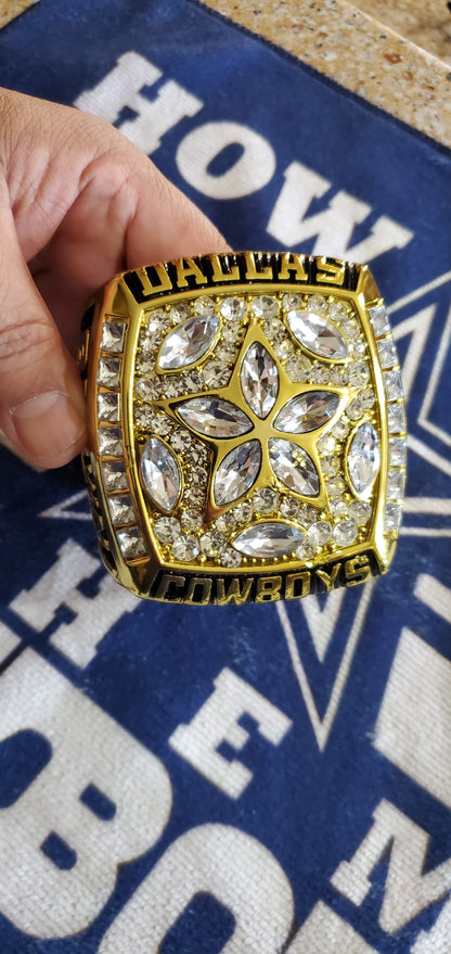 Dallas Super Bowl 71,77,92,93,95 champions Jumbo rings