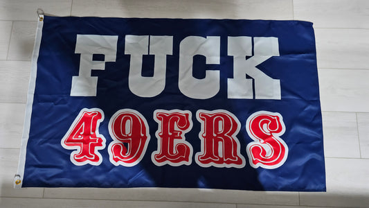 FUCK 49ERS 3X5 FLAG