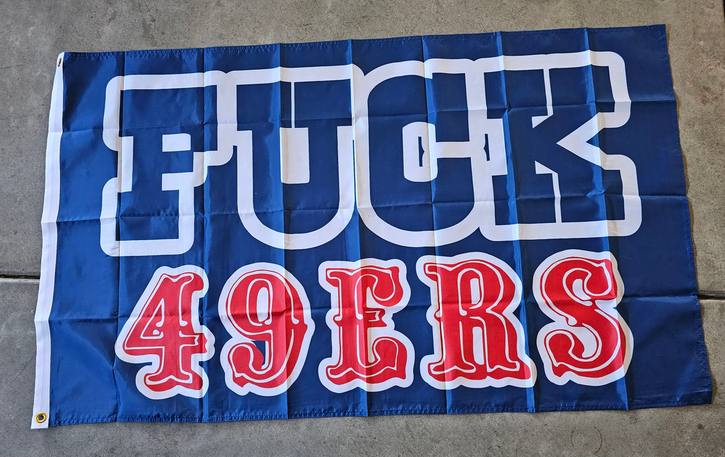 FUCK 49ERS 3X5 FLAG