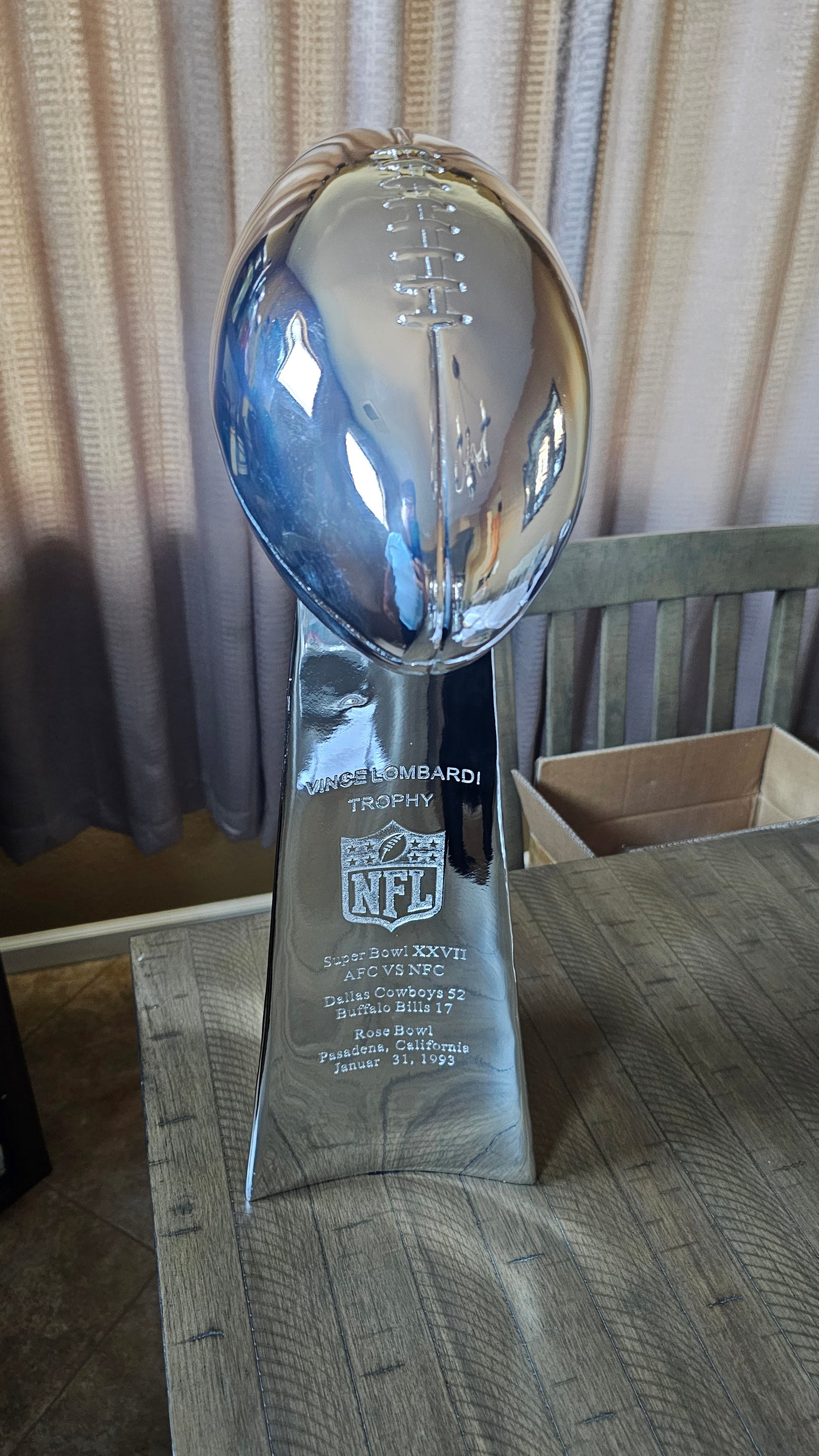 COWBOYS SUPERBOWL TROPHY