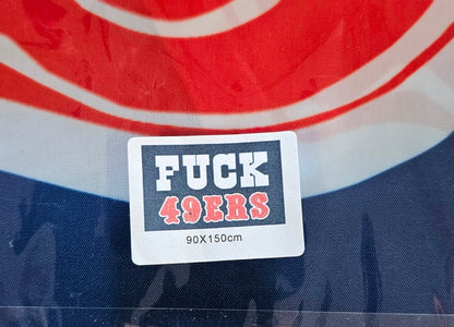 FUCK 49ERS 3X5 FLAG