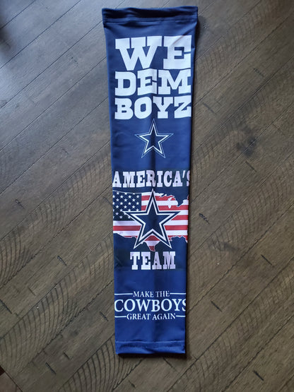 Cowboys compression Sleeves sold as pairs weather defense