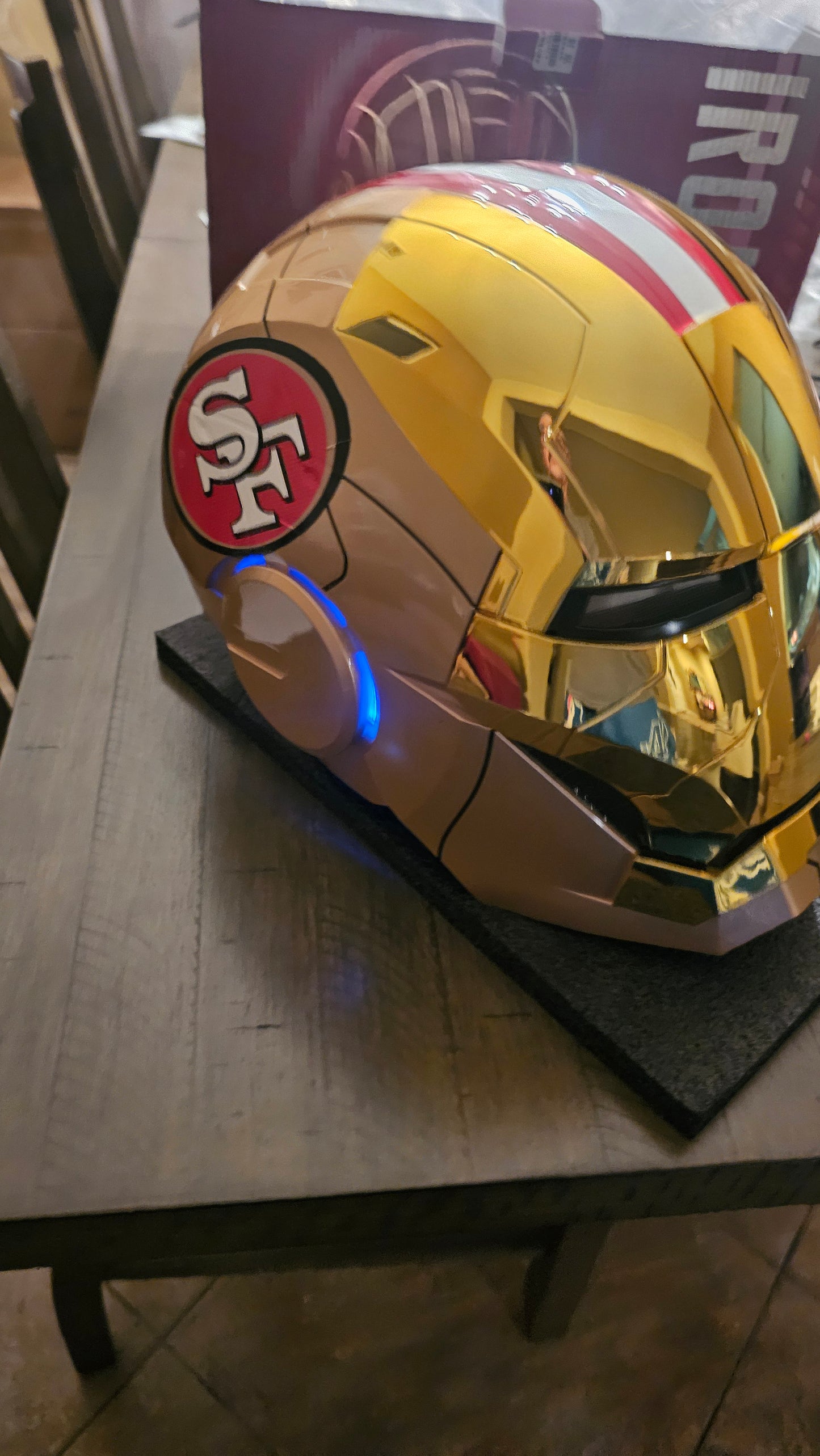 Ironman football helmet