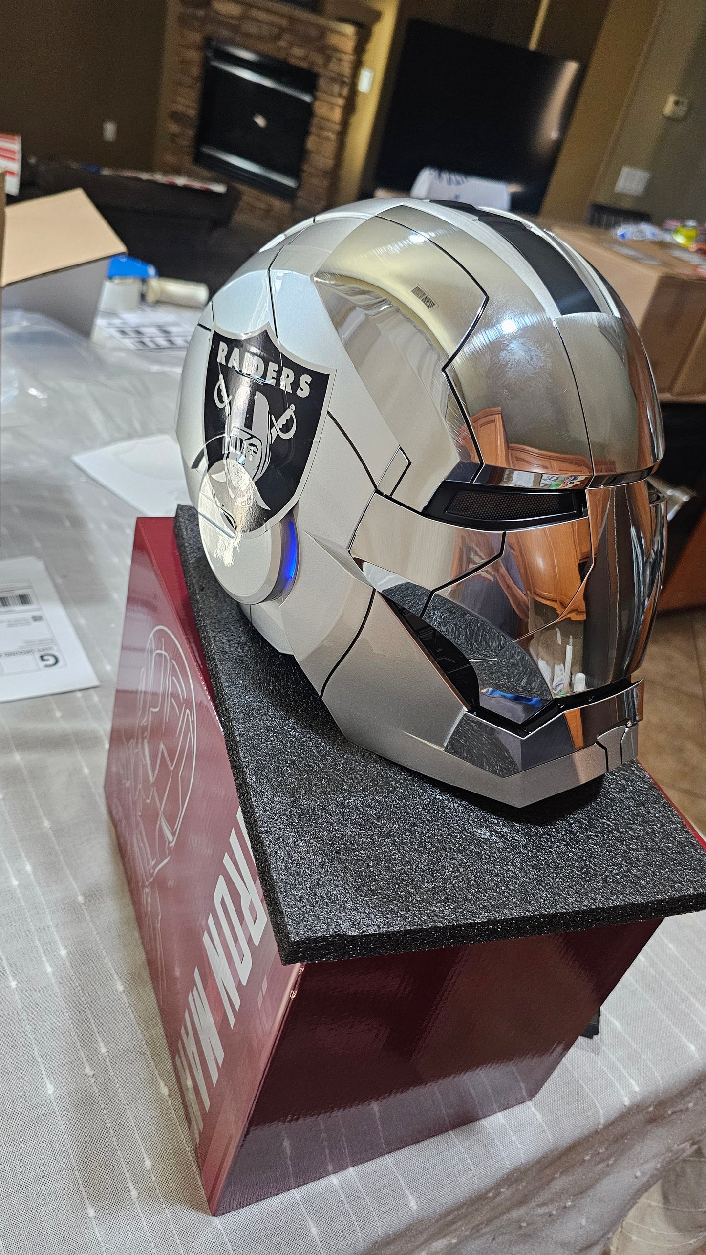 Ironman football helmet