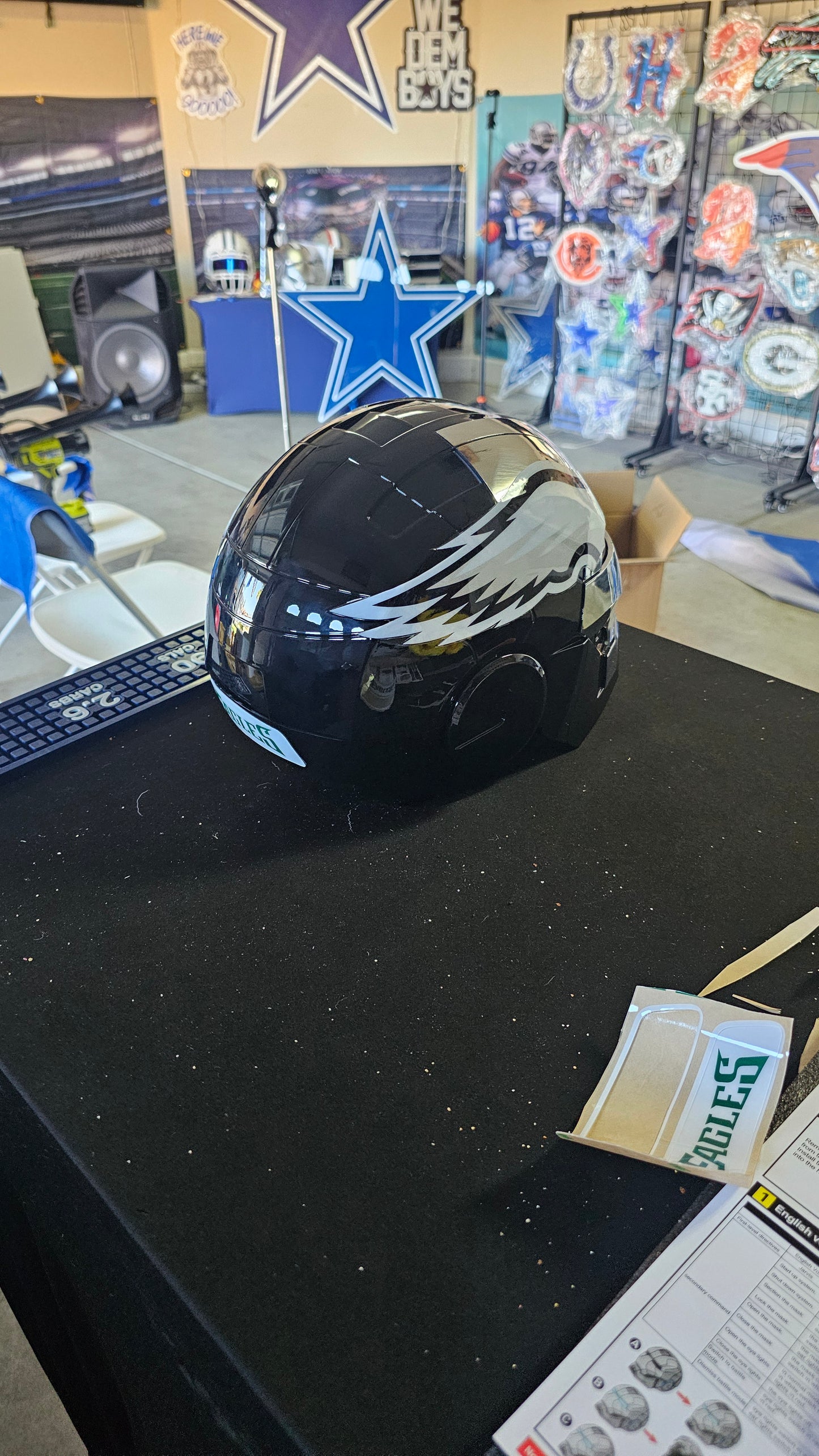 Ironman football helmet