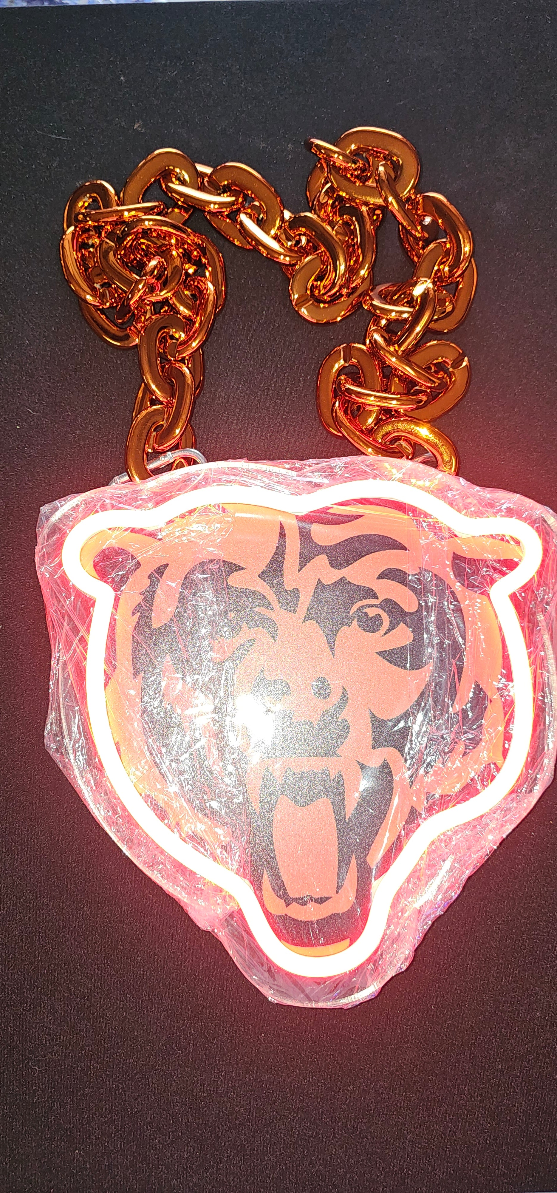 BEARS HEAD led chain sign 5v