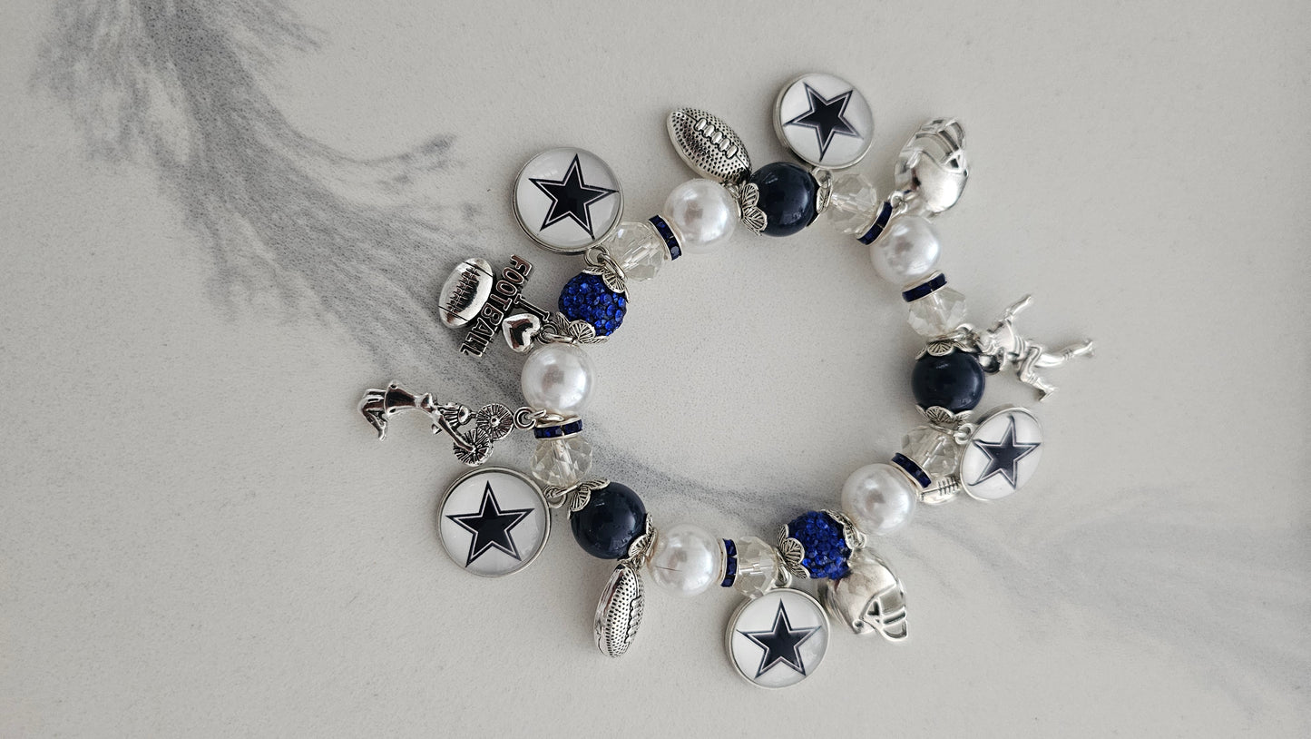 Cowboys charm bracelet
