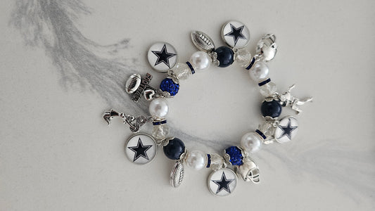 Cowboys charm bracelet