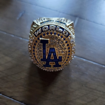 LA WORLD SERIES RING collection size 11 only 55,59,63,65,81,88,20,24 replica set of 8