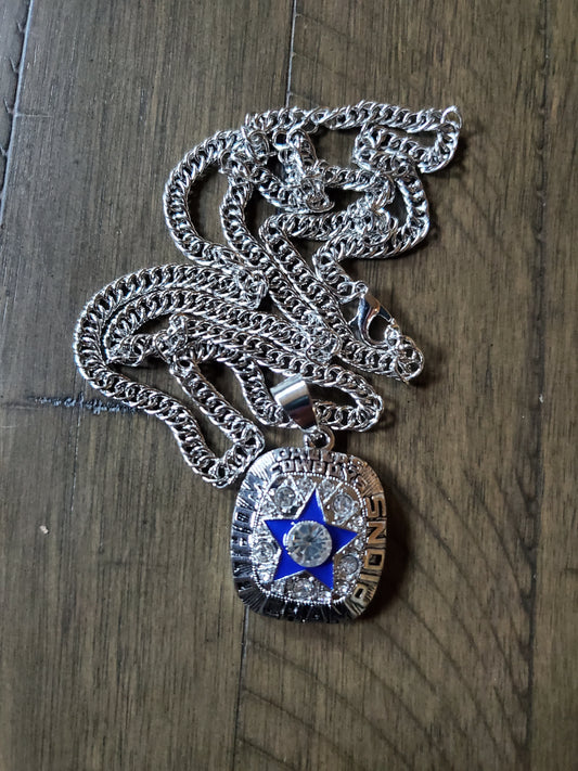 5 time superbowl champions cowboys necklace 72,78,93,94,96