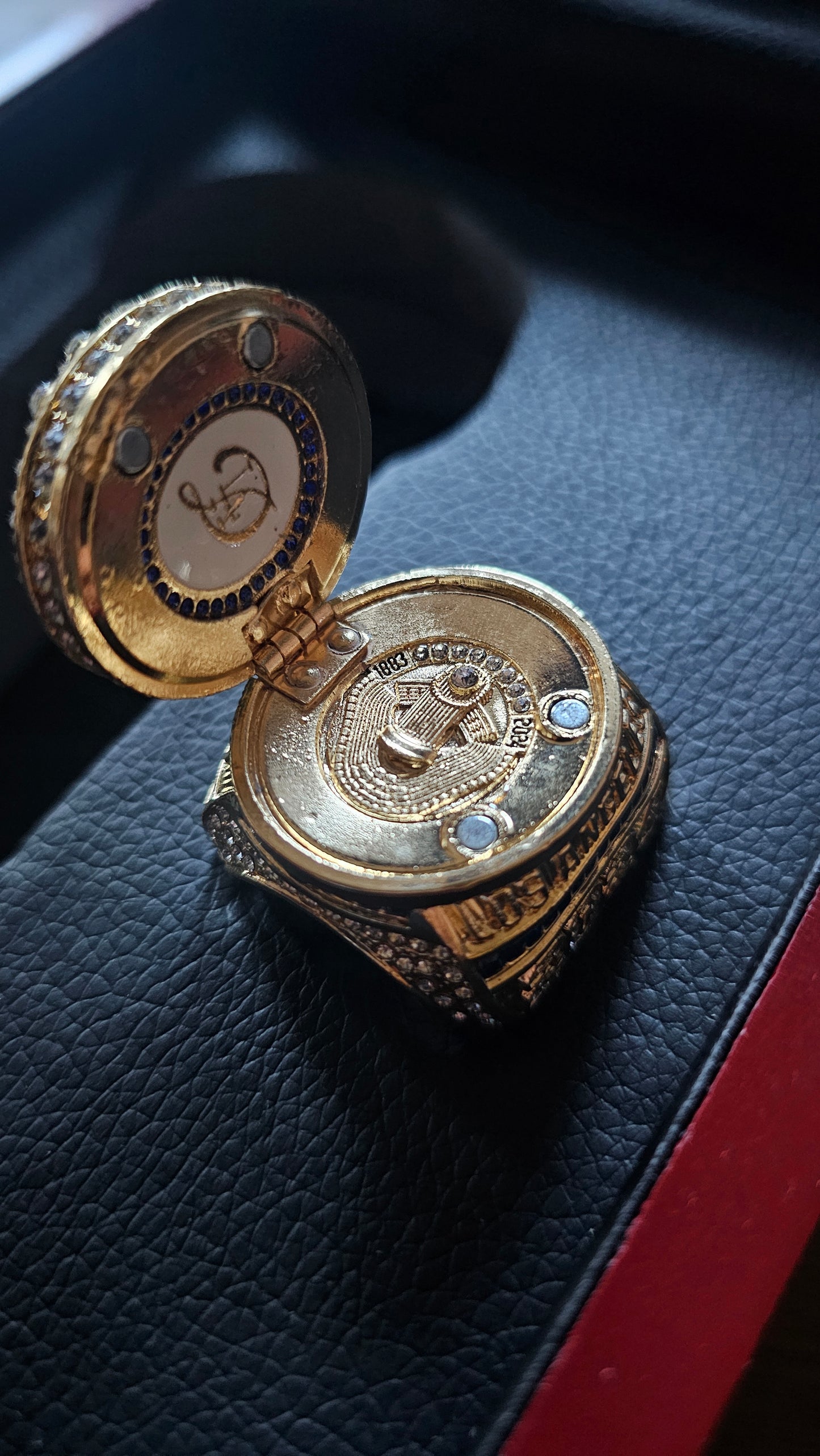 #17 Ohtani WORLD SERIES CHAMPIONS 2024 Ring & Trophy combo size 13