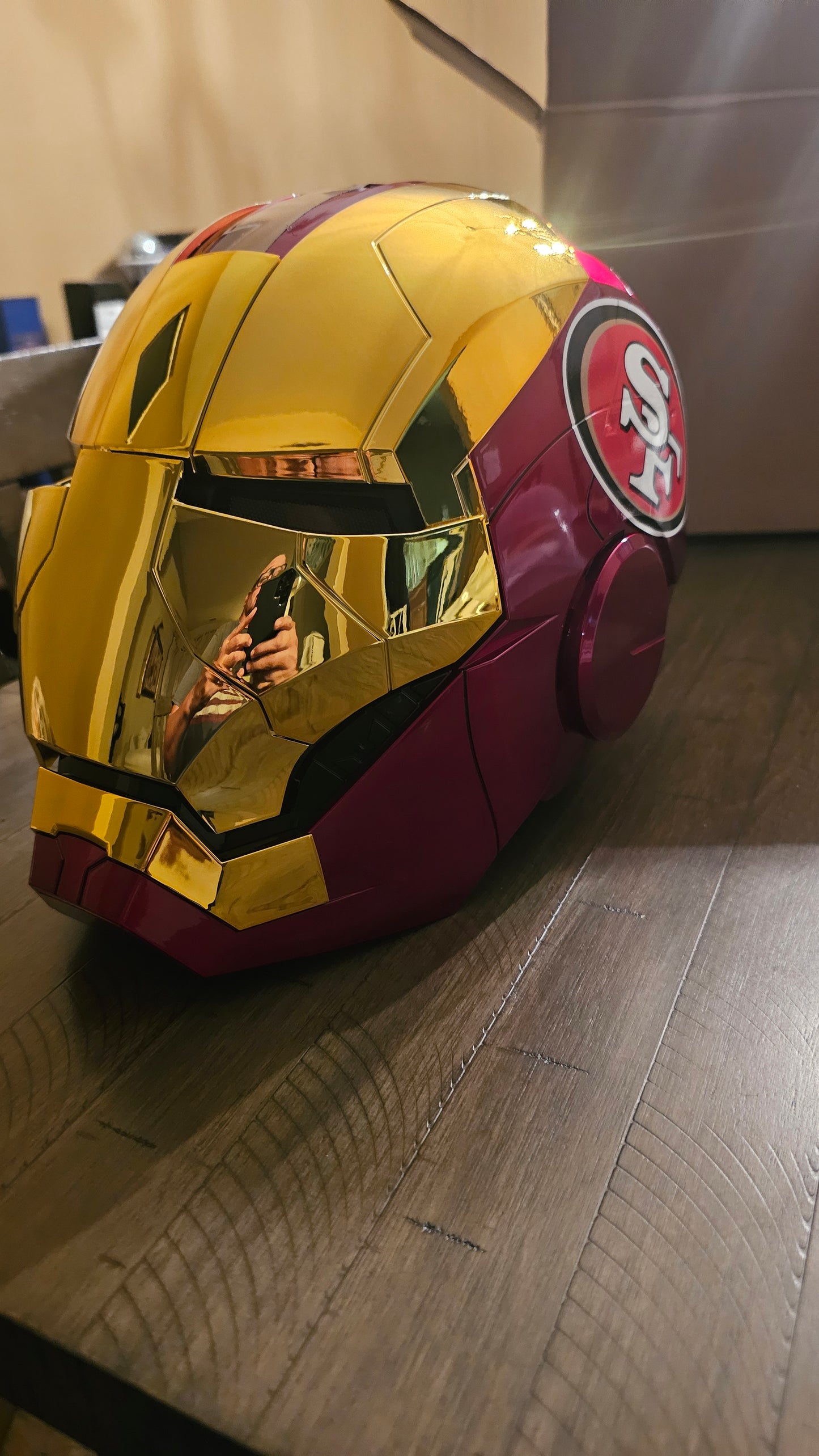 Ironman football helmet