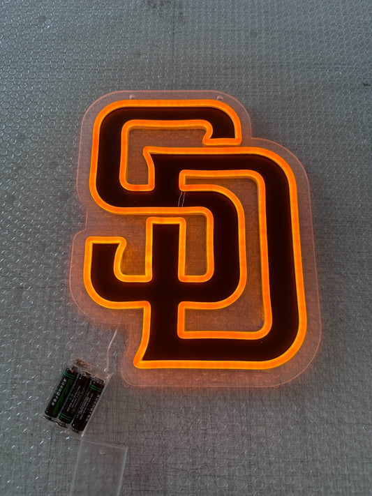 San Diego Padres led necklace chain