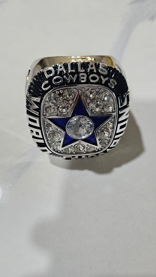 Dallas Super Bowl 71,77,92,93,95 champions Jumbo rings