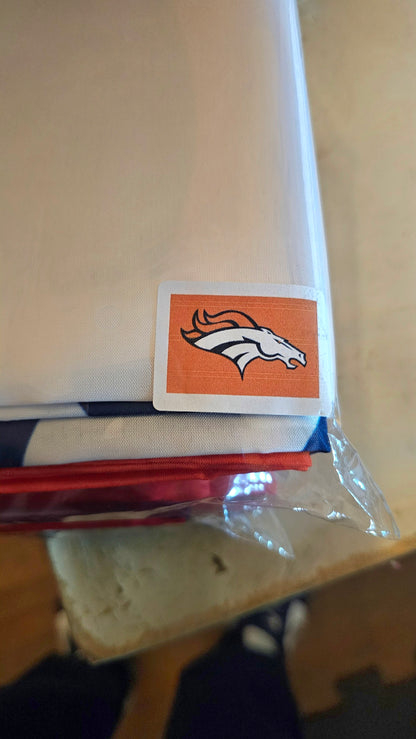 Broncos  flag 8 X 12