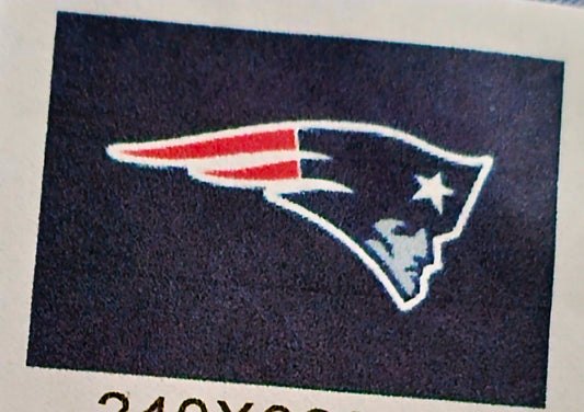 PATRIOTS  flag 8 X 12