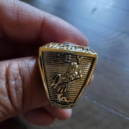 LA WORLD SERIES RING collection size 11 only 55,59,63,65,81,88,20,24 replica set of 8