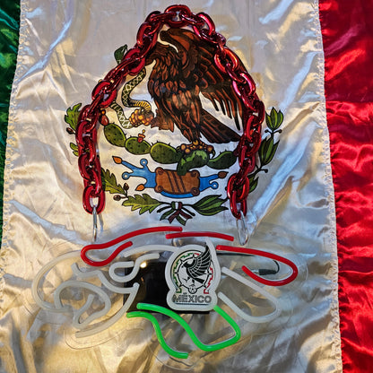 Mexico National Team led eagle chain necklace and wall