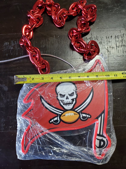 BUCCANEERS FAN Red Neon CHAIN 12v