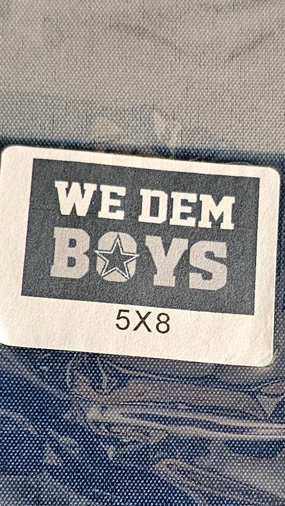 We Dem boys flag 8ft × 12ft biggest flag