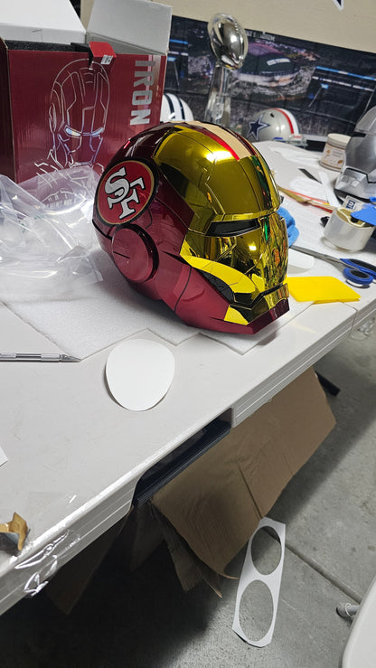 Ironman football helmet