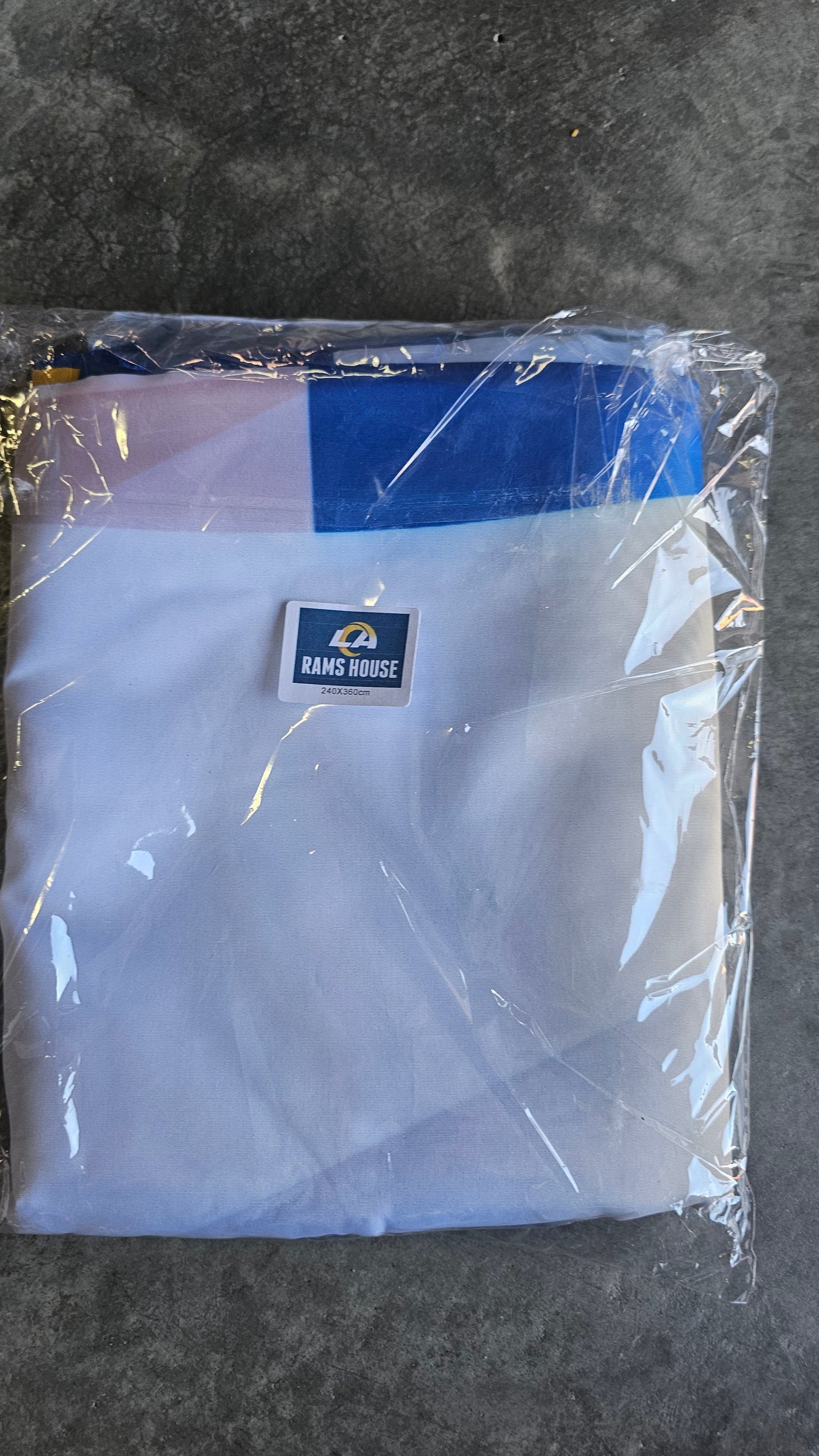 Rams House  flag 8 X 12