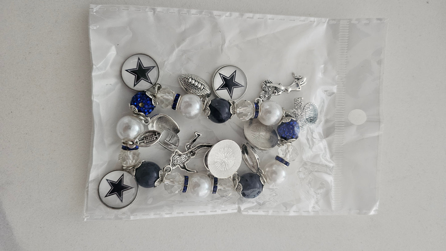 Cowboys charm bracelet