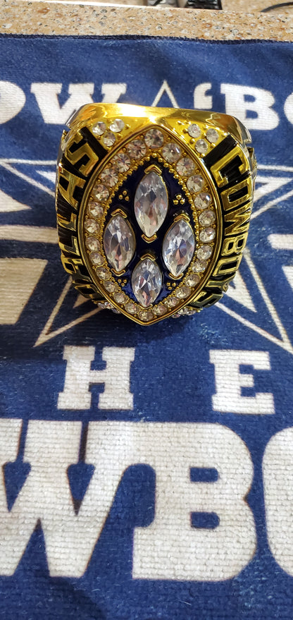 Dallas Super Bowl 71,77,92,93,95 champions Jumbo rings
