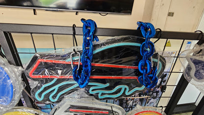 BILLS Blackout led chain sign 12v dual power with remote and dimmer