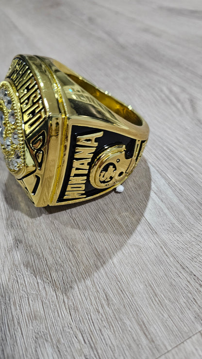 San Francisco Super Bowl 81,84,88,89,94 champions Jumbo rings