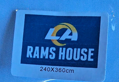 Rams House  flag 8 X 12