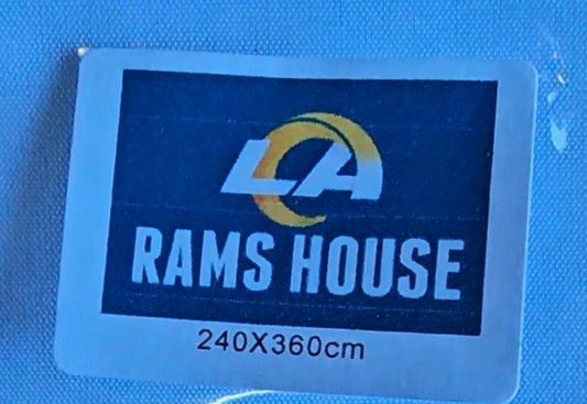 Rams House  flag 8 X 12